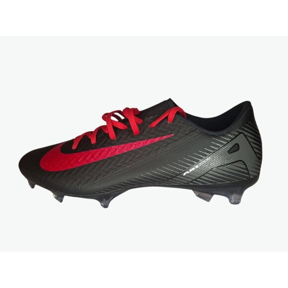 Nike Mercurial Vapor 15 Pro FG Soccer Cleats Size M7.5/W9 Black Red HQ3270-900 - Picture 3 of 7